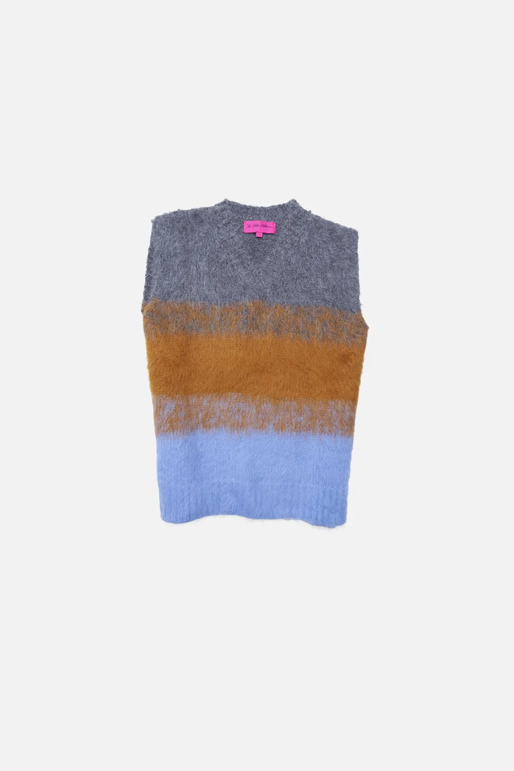 The Elder Statesman Thistle Ombre Vest