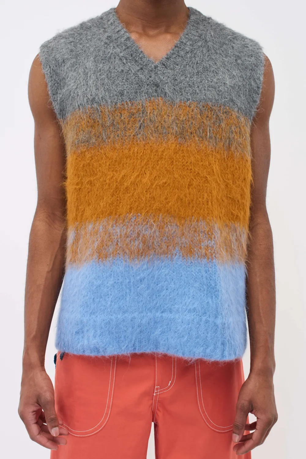 The Elder Statesman Thistle Ombre Vest