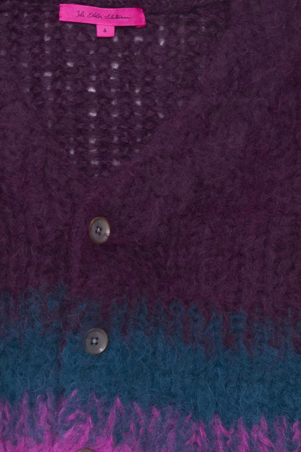 Women The Elder Statesman Thistle Ombre Women's Cardigan