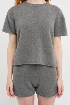 Women The Elder Statesman Women's Cashmere Tee