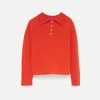 Women The Elder Statesman Women's Fitted Polo