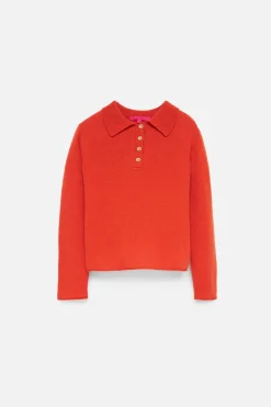 Women The Elder Statesman Women's Fitted Polo