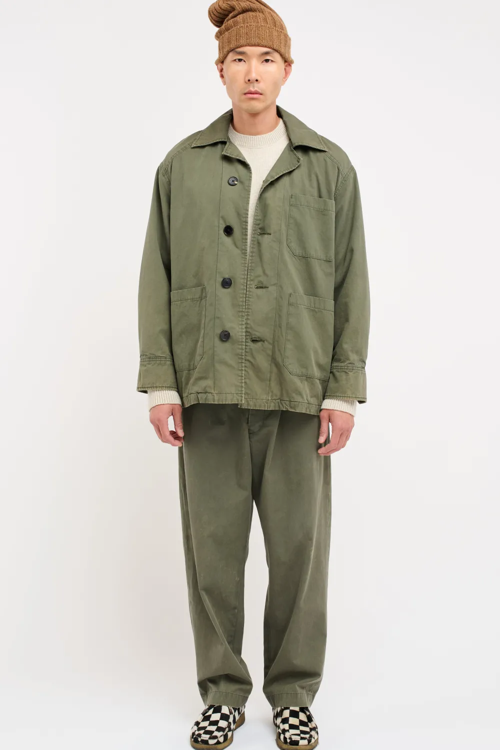 Women The Elder Statesman Workwear Chore Coat